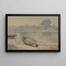 Seit dem Park von Hampton Court - Friedrich Ernst Morgenstern — gerahmtes Bild an der Wand