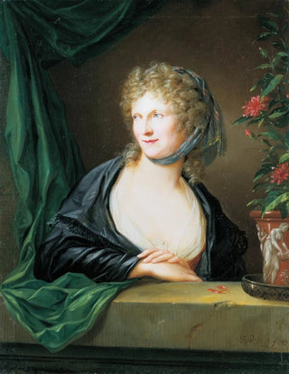 Friedrich Georg Weitsch - Portrait of an Unknown Woman.webp