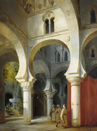 Friedrich Grtner - San Cristo de la Luz former mosque in Toledo.webp