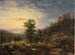 Château Eberstein bei Baden-Baden mit Blick auf die Rhein-Ebene - Friedrich Helmsdorf — Ansicht des Kunstwerks