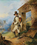 Ein kaiserlicher und königlicher Infanterist vor einer Ruine - Friedrich Johann Treml — Ansicht des Kunstwerks