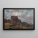 aus Hamburg - Friedrich Kallmorgen — gerahmtes Bild an der Wand