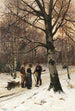 Winterwald - Friedrich Kallmorgen — Ansicht des Kunstwerks