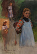 Studie von Kindern - Friedrich Kallmorgen — Ansicht des Kunstwerks