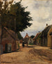 Rue estivale du village - Friedrich Kallmorgen — Ansicht des Kunstwerks