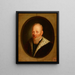 Portrait von Jan Tarnowski 1488-1561 Châtelain von Krakau Großer Hetman der Krone - Friedrich Kloss — gerahmtes Bild an der Wand