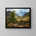 La Ramsau près de Berchtesgaden - Friedrich Loos — gerahmtes Bild an der Wand