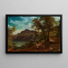 Monte Cavo bei Albano - Friedrich Loos — gerahmtes Bild an der Wand