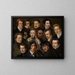 Die Kameraden - Friedrich Mosbrugger — gerahmtes Bild an der Wand