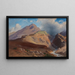 Felsenlandschaft von Mykene - Friedrich Preller der Jüngere — gerahmtes Bild an der Wand