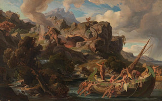 Friedrich Preller the Elder - Departure from the lands of the Cyclops.webp