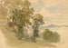 Flusslandschaft bei Salzburg - Friedrich Preller der Ältere — Ansicht des Kunstwerks