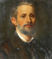 Selbstporträt - Friedrich Staudinger — Ansicht des Kunstwerks