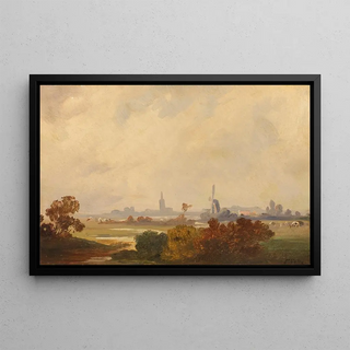 Friedrich Voltz - Herbstlandschaft in Holland.webp