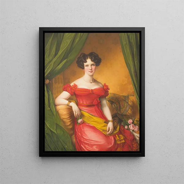 Friedrich Wilhelm Herdt - PORTRAIT OF GABRIELE VON BLOW.webp