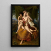 Charité - Friedrich Wilhelm Schadow — gerahmtes Bild an der Wand