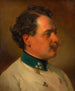Andreas Amerling Gemälde als Kapitän des Infanterieregiments Nr. 3, Bruder des Künstlers - Friedrich von Amerling — Ansicht des Kunstwerks