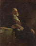 Anton Ritter von Schmerling – Friedrich von Amerling — sitzendes Porträt mit aufgeschlagenem Buch und Schärpe