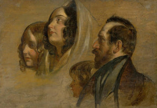 Friedrich von Amerling - Count Majlth with Family.webp