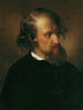 Der Maler Josef Kriehuber - Friedrich von Amerling — Ansicht des Kunstwerks