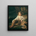 Ein Jungen Fischer - Friedrich von Amerling — gerahmtes Bild an der Wand
