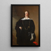 Bourgmestre flamand Baron Pfuel - Friedrich von Amerling — gerahmtes Bild an der Wand