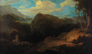 Friedrich von Amerling - Gebirgslandschaft.webp