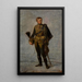 L'empereur François-Joseph Ier jeune en uniforme de hussard - Friedrich von Amerling — gerahmtes Bild an der Wand