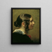Luise Pfeiffer Nathusius - Friedrich von Amerling — gerahmtes Bild an der Wand