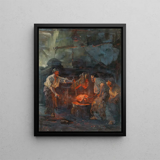 Friedrich von Keller - In the Hammer Mill.webp