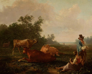 Szenen aus dem Landleben - Friedrich von Nerly — Ansicht des Kunstwerks