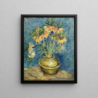 Fritillaria, Kaiserkrone in einer Kupfervase - Vincent Van Gogh