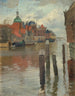 Dortrecht - Frits Thaulow — Ansicht des Kunstwerks
