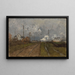 Der Zug kommt - Frits Thaulow — gerahmtes Bild an der Wand