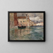 Venedig - Frits Thaulow — gerahmtes Bild an der Wand