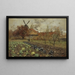 Ansicht von Amerikavej in Kopenhagen - Frits Thaulow — gerahmtes Bild an der Wand