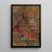 Blumen - Frits van den Berghe — gerahmtes Bild an der Wand