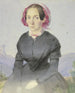 Portrait der Schwester des Künstlers - Fritz Bamberger — Ansicht des Kunstwerks