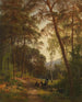 Picknick in der Waldlichtung - Fritz Ebel — Ansicht des Kunstwerks