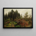 Landschaftsbild - Fritz Freund — gerahmtes Bild an der Wand