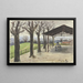 Vue de Tutzing - Fritz Hauck — gerahmtes Bild an der Wand