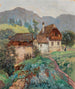 Eine Farm in Losenstein bei Steyr in Oberösterreich - Fritz Lach — Ansicht des Kunstwerks
