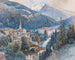 Ansicht von Bad Gastein und des Wasserfalls - Fritz Lach — Ansicht des Kunstwerks