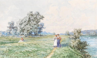 Fritz Lach - At the Danube near Greifenstein.webp