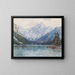 See von Leopoldsteiner - Fritz Lach — gerahmtes Bild an der Wand