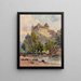 Château de Hoyos-Schwertberg - Fritz Lach — gerahmtes Bild an der Wand