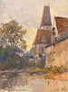 L'église de Haidershofen près d'Amstetten - Fritz Lach — Ansicht des Kunstwerks