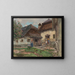 Die Haus des Sakristans in Friesach - Fritz Lach — gerahmtes Bild an der Wand