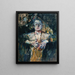 Beichte - Fritz Schwarz-Waldegg — gerahmtes Bild an der Wand