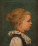 Portrait einer kleinen Mädchen - Fritz Sonderland — Ansicht des Kunstwerks